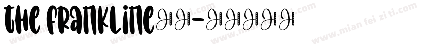 the frankline字体字体转换